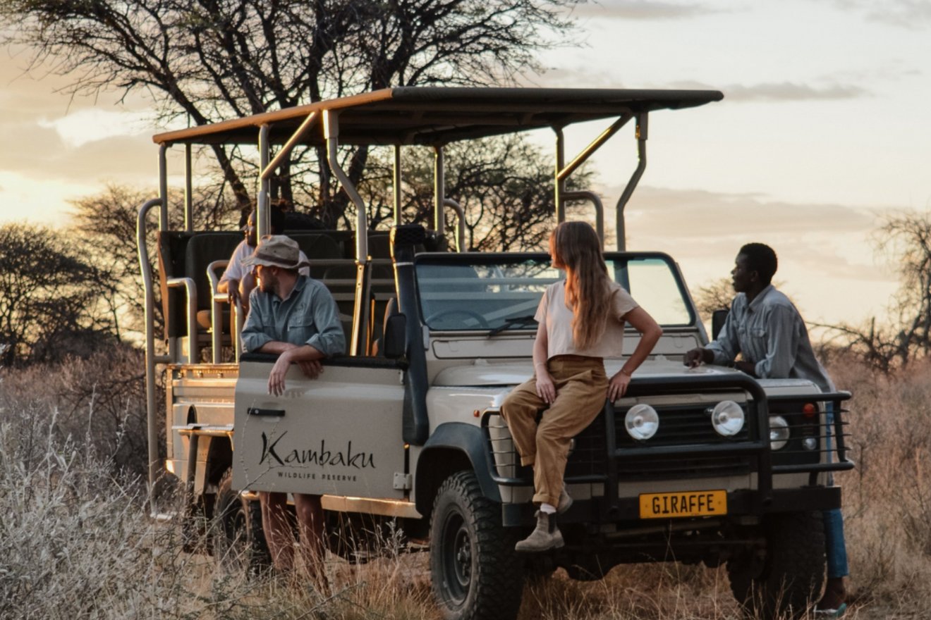 game drives at kambaku - unique safari adventures in namibia