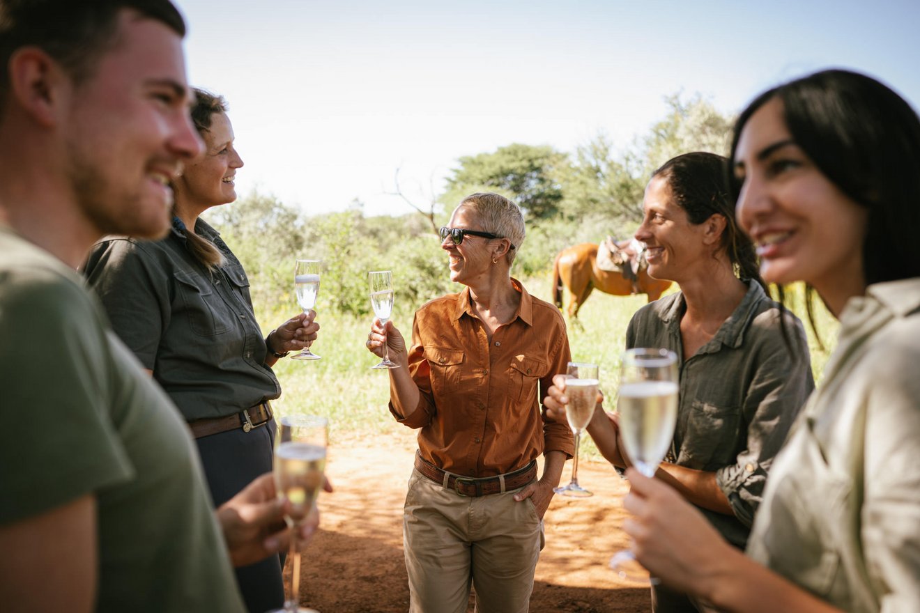 safari picknick in the savannah