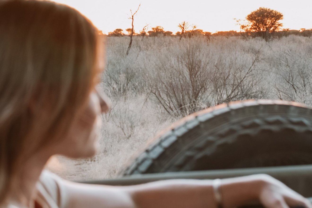 Game Drive auf einer Lodge in Namibia