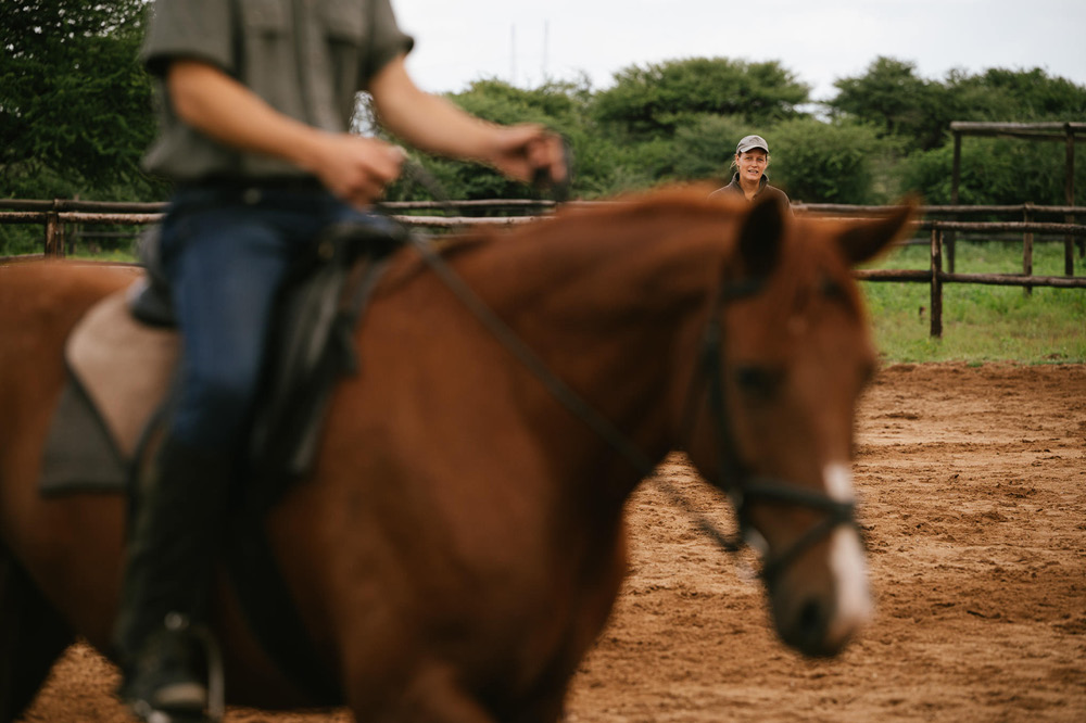 riding in namibia